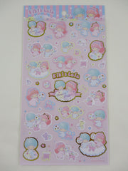 Cute Kawaii Sanrio Little Twin Stars Large Sticker Sheet - for Journal Planner Craft