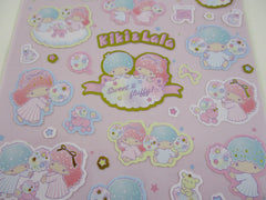 Cute Kawaii Sanrio Little Twin Stars Large Sticker Sheet - for Journal Planner Craft