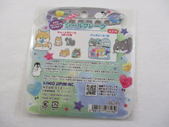 Cute Kawaii Kamio Dog Shiba Diary Flake Stickers Sack - for Journal Planner Craft Scrapbook Agenda