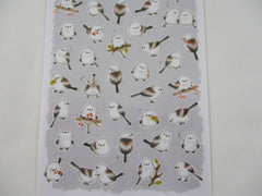 Cute Kawaii MW Animaru  Seal Series - E - Bird Sticker Sheet - for Journal Planner Craft