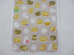 Cute Kawaii MW Animaru  Seal Series - H - Puppies Dog Sticker Sheet - for Journal Planner Craft