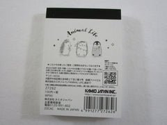 Cute Kawaii Kamio Hedgehog Starry Nigh So Happy Mini Notepad / Memo Pad - Stationery Designer Paper Collection