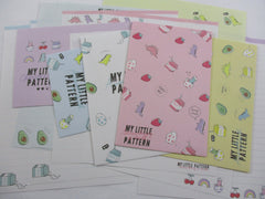 Crux My Little Pattern - Dino Dinosaurs Strawberry Milk Letter Sets - Stationery Writing Paper Envelope