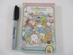 Cute Kawaii San-X Sumikko Gurashi Friends Retro 4 x 6 Inch Notepad / Memo Pad - Stationery Designer Paper Collection