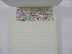 Cute Kawaii San-X Sumikko Gurashi Friends Retro 4 x 6 Inch Notepad / Memo Pad - Stationery Designer Paper Collection