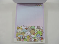 Cute Kawaii San-X Sumikko Gurashi Friends Retro 4 x 6 Inch Notepad / Memo Pad - Stationery Designer Paper Collection