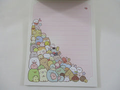 Cute Kawaii San-X Sumikko Gurashi Friends Retro 4 x 6 Inch Notepad / Memo Pad - Stationery Designer Paper Collection