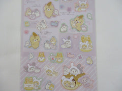 Cute Kawaii San-X CorocorocoroNya Cat Bunny Sticker Sheet 2022 - B - for Planner Journal Scrapbook Craft