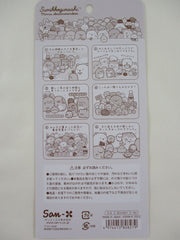 Cute Kawaii San-X Sumikko Gurashi Retro Sticker Sheet 2022 - A - for Planner Journal Scrapbook Craft