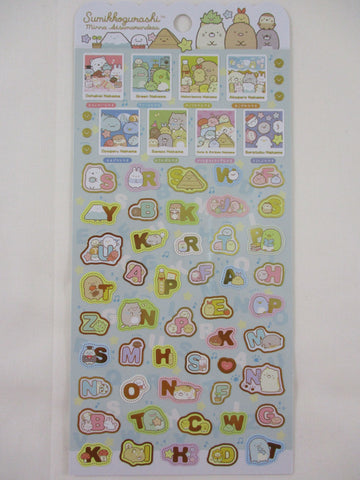 Cute Kawaii San-X Sumikko Gurashi Retro Sticker Sheet 2022 - B - for Planner Journal Scrapbook Craft