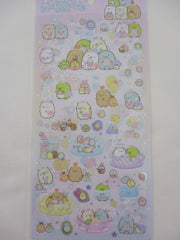 Cute Kawaii San-X Sumikko Gurashi Bubble Tapioca Tea Drink Sticker Sheet 2020 - B - for Planner Journal Scrapbook Craft