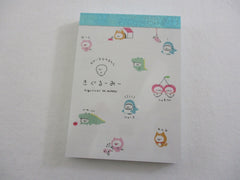 Cute Kawaii Q-Lia Dog Crocs Shark Costume Mini Notepad / Memo Pad - Stationery Design Writing Collection