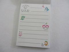 Cute Kawaii Q-Lia Dog Crocs Shark Costume Mini Notepad / Memo Pad - Stationery Design Writing Collection