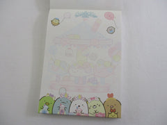 Cute Kawaii San-X Sumikko Gurashi Tapioca Bubble Drink 4 x 6 Inch Notepad / Memo Pad - C - Stationery Designer Paper Collection