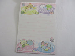 Cute Kawaii San-X Sumikko Gurashi Tapioca Bubble Drink 4 x 6 Inch Notepad / Memo Pad - C - Stationery Designer Paper Collection