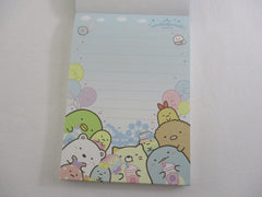 Cute Kawaii San-X Sumikko Gurashi Tapioca Bubble Drink 4 x 6 Inch Notepad / Memo Pad - D - Stationery Designer Paper Collection