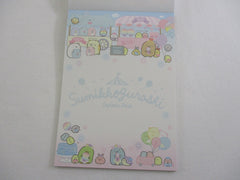 Cute Kawaii San-X Sumikko Gurashi Tapioca Bubble Drink 4 x 6 Inch Notepad / Memo Pad - D - Stationery Designer Paper Collection