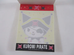 Cute Kawaii Sanrio Kuromi Mini Notepad / Memo Pad - Stationery Design Writing Collection - Rare Preowned