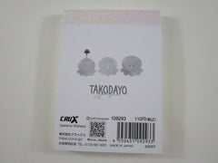 Cute Kawaii Crux Octopus Takodayo Mini Notepad / Memo Pad - Stationery Designer Paper Collection