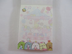 Cute Kawaii San-X Sumikko Gurashi Bubble Tea Bobba Tapioca Drink Mini Notepad / Memo Pad - B - Stationery Writing Message