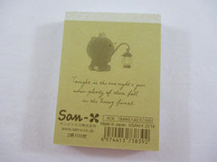 Cute Kawaii San-X Rilakkuma Bear Star Showers Mini Notepad / Memo Pad - A - Stationery Writing Message