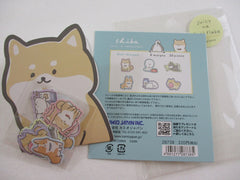 Cute Kawaii Kamio juicy na series - Shiba Dog Puppies Flake Stickers Sack - Collectible - for Journal Planner Agenda Craft Scrapbook DIY Art