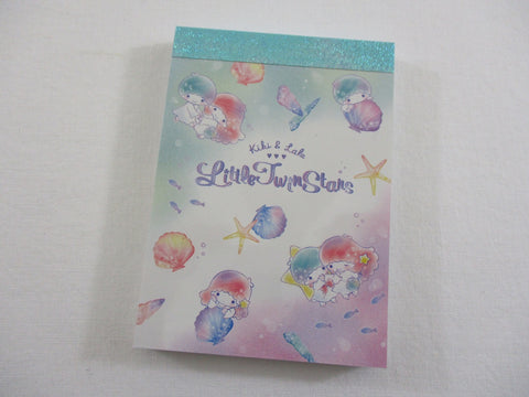 Cute Kawaii Sanrio Little Twin Stars Mini Notepad / Memo Pad - Stationery Designer Paper Collection