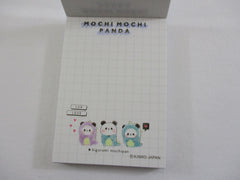 Cute Kawaii Kamio Mochi Panda Dino Shark Mini Notepad / Memo Pad - Stationery Design Writing Collection