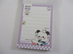 Cute Kawaii Kamio Mochi Panda Dino Shark Mini Notepad / Memo Pad - Stationery Design Writing Collection