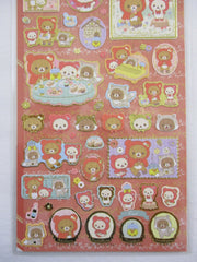 Cute Kawaii San-X Rilakkuma Bear Alice Red Riding Hood Sticker Sheet 2020 - A - for Planner Journal Scrapbook Craft