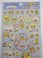 Cute Kawaii San-X Rilakkuma Bear Alice Red Riding Hood Sticker Sheet 2020 - B - for Planner Journal Scrapbook Craft