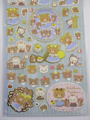 Cute Kawaii San-X Rilakkuma Bear Alice Red Riding Hood Sticker Sheet 2020 - B - for Planner Journal Scrapbook Craft