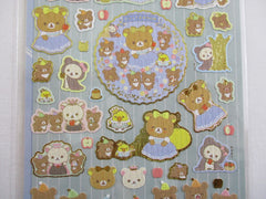 Cute Kawaii San-X Rilakkuma Bear Alice Red Riding Hood Sticker Sheet 2020 - B - for Planner Journal Scrapbook Craft