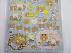 Cute Kawaii San-X Rilakkuma Bear Alice Red Riding Hood Sticker Sheet 2020 - B - for Planner Journal Scrapbook Craft