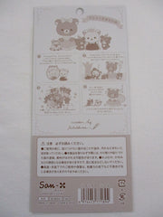 Cute Kawaii San-X Rilakkuma Bear Alice Red Riding Hood Sticker Sheet 2020 - B - for Planner Journal Scrapbook Craft