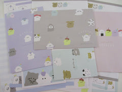 Cute Kawaii Crux Ghost Obakenu Letter Sets Stationery - writing paper envelope