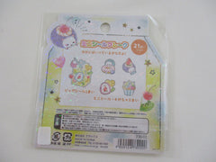 Cute Kawaii Crux Hedgehog Fruit 100% Love Mellow Flavor Stickers Flake Sack - for Journal Planner Craft Scrapbook Collectible