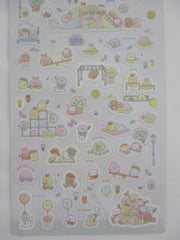 Cute Kawaii San-X Sumikko Gurashi Happy Playground  Sticker Sheet 2021 - A - for Planner Journal Scrapbook Craft