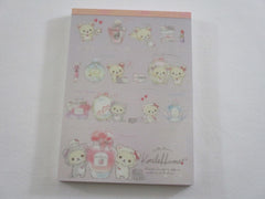 Cute Kawaii San-X Korilakkuma Bear Rilakkuma Twin 4 x 6 Inch Notepad / Memo Pad - Stationery Designer Paper Collection