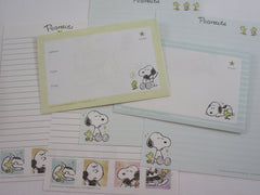 Peanuts Snoopy Letter Sets - C Friends are forever - Stationery Writing Paper Envelope