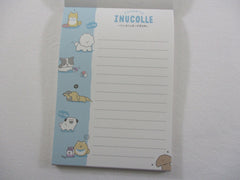 Cute Kawaii Q-Lia Dog theme 4 x 6 Inch Notepad / Memo Pad - Stationery Designer Paper Collection