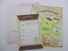 Cute Kawaii Pom Pom Purin Letter Sets - D