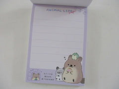 Cute Kawaii  Q-Lia Hamsters Video Phone Game Mini Notepad / Memo Pad - Stationery Designer Paper Collection