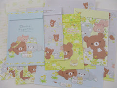 Cute Kawaii San-X Rilakkuma Chairoi Koguma Letter Sets - 2022 A - Stationery Writing Paper Envelope