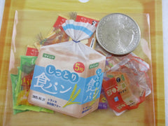 Cute Kawaii MW Photo Food theme Flake Stickers Sack - Bakery Bread - for Journal Agenda Planner Scrapbooking Craft