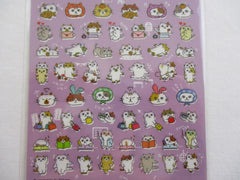 Cute Kawaii Mind Wave Cat Activities Funny and Naughty Sticker Sheet - for Journal Planner Craft