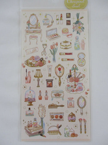 Cute Kawaii MW Choupinet Series - Royal Cream Beauty Sweet Flower Princess Sticker Sheet - for Journal Planner Craft