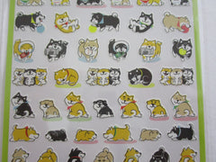 Cute Kawaii Mind Wave Dogs Puppies Playful Sticker Sheet - for Journal Planner Craft