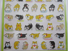 Cute Kawaii Mind Wave Dogs Puppies Playful Sticker Sheet - for Journal Planner Craft