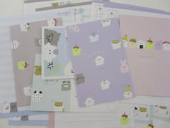 Cute Kawaii Crux Ghost Obakenu Letter Sets Stationery - writing paper envelope